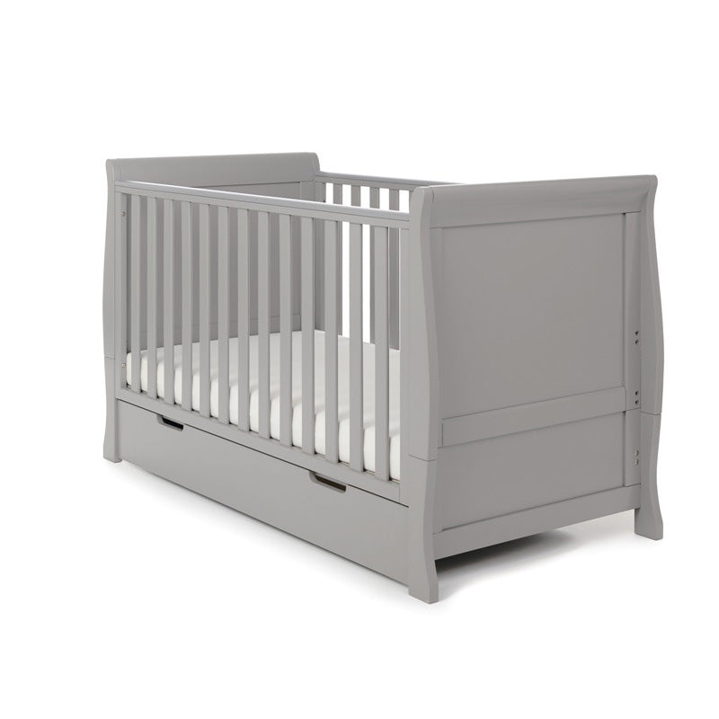 Obaby Stamford Classic Sleigh 3 piece - Warm Grey