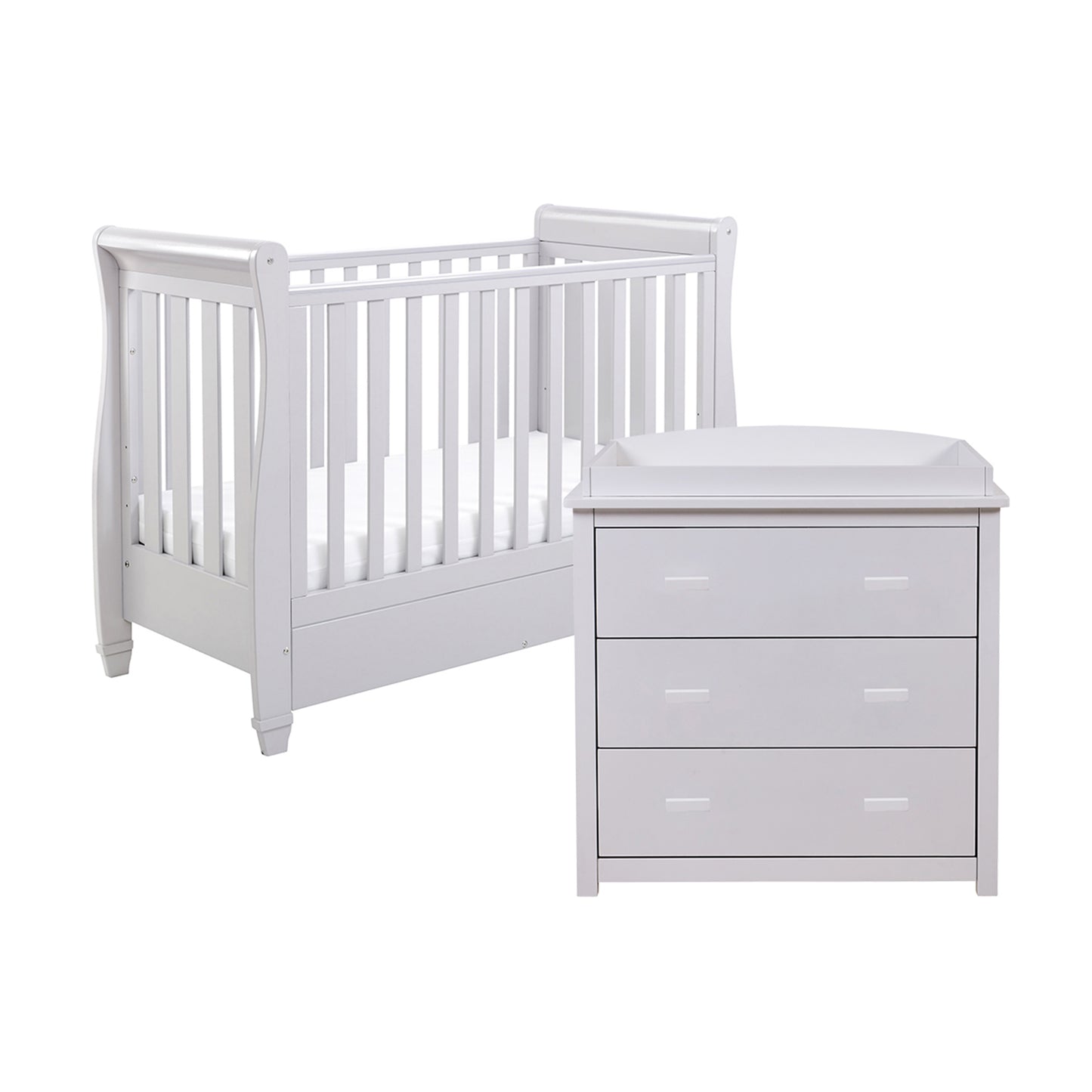 Babymore Eva 2 Piece Nursery Room Set - Grey