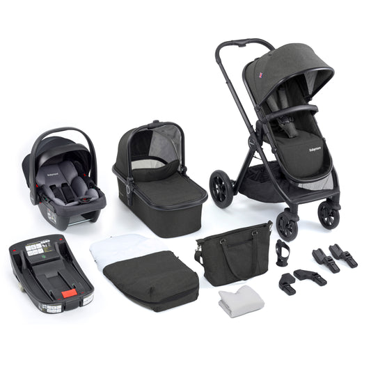 Babymore Memore V2 Travel System 13 Piece - Black