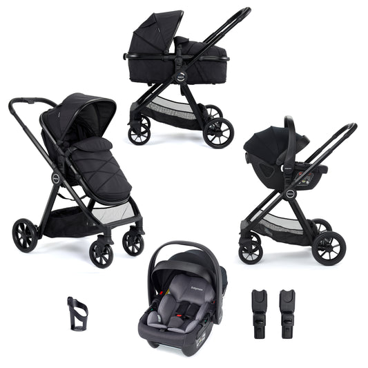 Babymore Mimi Travel System Coco i-Size Car Seat - Black