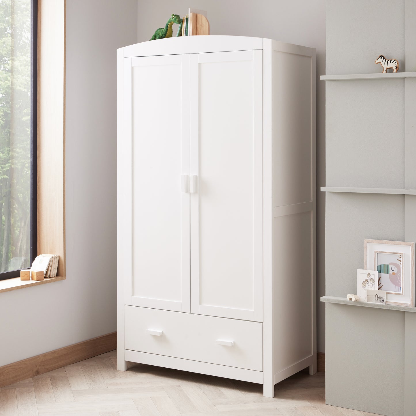 Babymore Universal Nursery Wardrobe - White